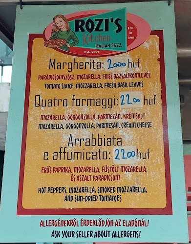 Opinii despre Rozi's Kitchen Vegetáriánus és vegán pizzéria în Eger - Vendéglátás