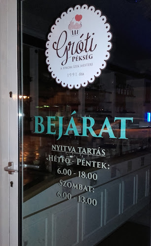Opinii despre Gróti Pékség în Zalaegerszeg - Vendéglátás