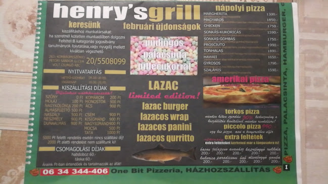 Opinii despre Henry's Grill în Komárom - Vendéglátás