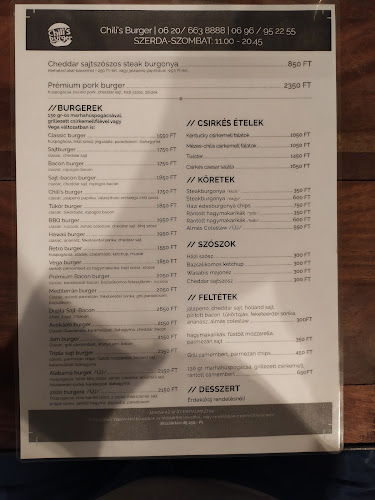 Chili's Burger - Győr