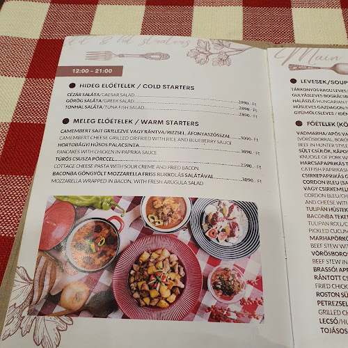 Tulipán Bisztró - Vendéglátás