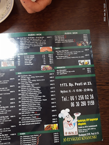 Boldog Kínai és Japán Wok gyorsétterem - Budapest