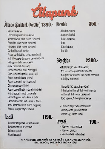 Csibe király hamburgeres