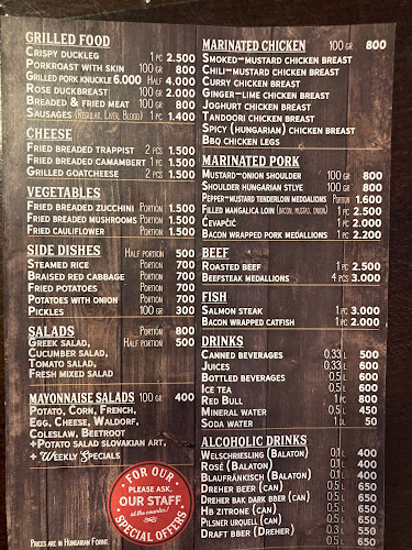 Belvárosi Disznótoros - Király utca - Vendéglátás