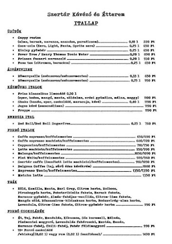 Opinii despre Szertár Kávézó în Budaörs - Vendéglátás