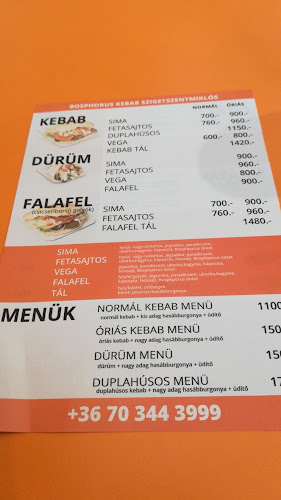 Opinii despre Bosphorus Kebab în Szigetszentmiklós - Vendéglátás