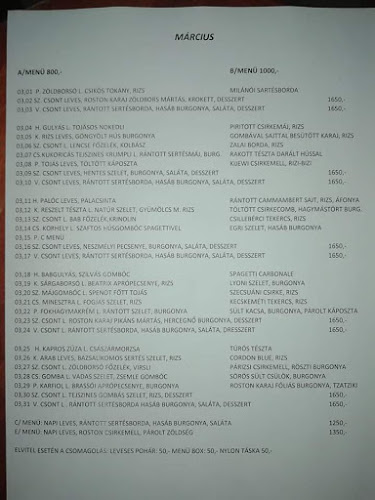 Opinii despre Fehér Ló Vendéglő în Győr - Vendéglátás