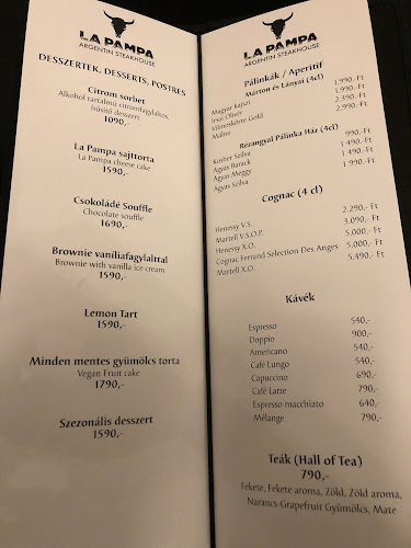 Opinii despre La Pampa steakhouse în Budapest - Vendéglátás