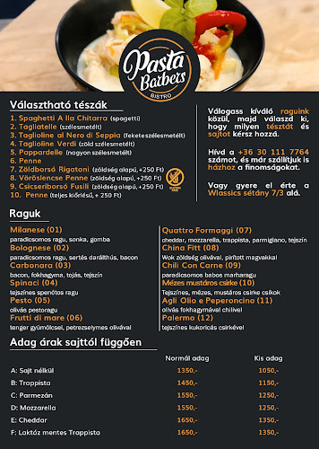 Pasta Barbers Bistro