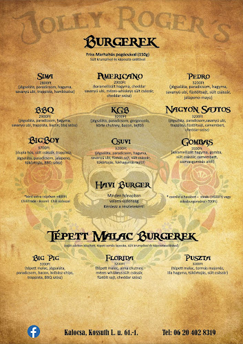 Opinii despre Jolly Roger's în Kalocsa - Vendéglátás