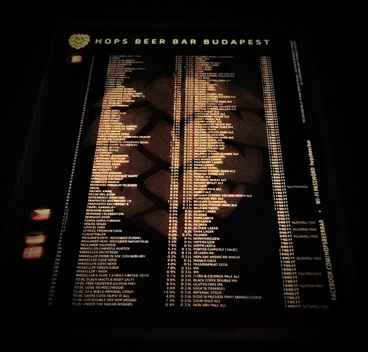 HOPS BEER BAR BUDAPEST