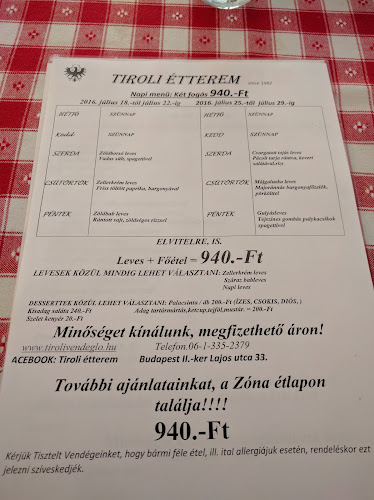 Opinii despre ÚJ-BUDAVÁR-LAK Vendéglő în Budapest - Vendéglátás