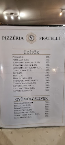 Opinii despre Pizzeria Fratelli în Szatmárcseke - Vendéglátás