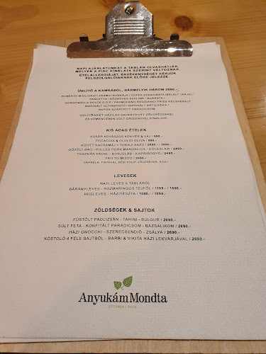 Anyukám Mondta - Encs