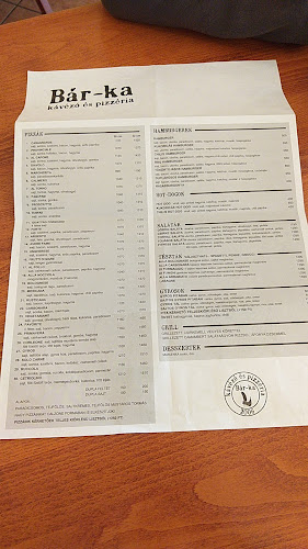 Bár-Ka Kávézó és Pizzéria