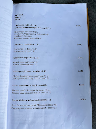 Borbarátok Étterem és Vendégház - Vendéglátás