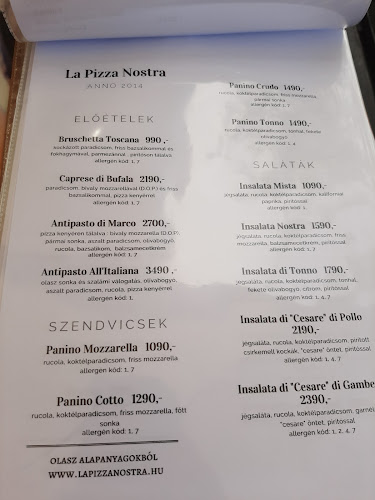 La Pizza Nostra - Vendéglátás