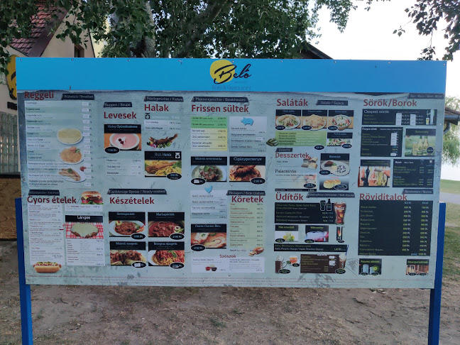 Opinii despre Beló Beach Restaurant în Siófok - Vendéglátás
