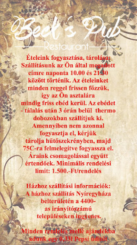 Beck's Pub - Nyíregyháza