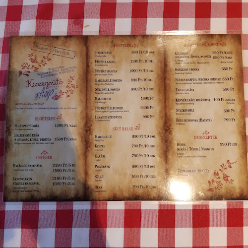 Opinii despre Keszegsütő Budapest în Budapest - Vendéglátás