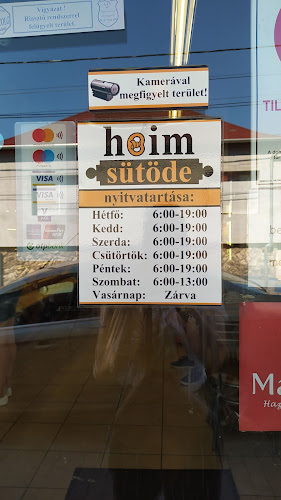Opinii despre Heim pékség în Dorog - Vendéglátás