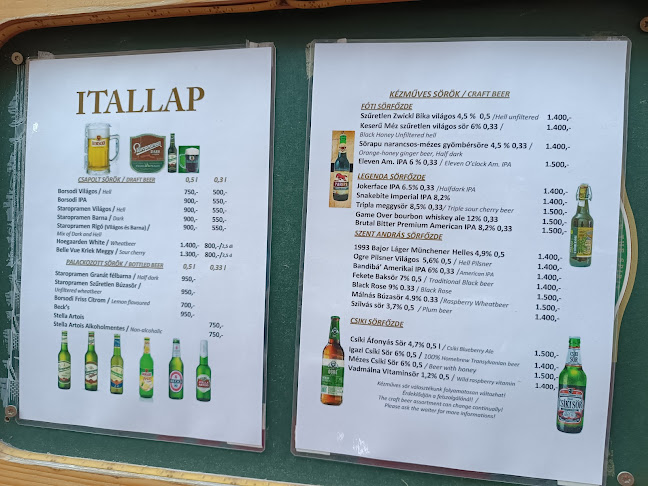 Café Mézes söröző