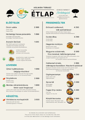 Opinii despre Kálmán Terasz Étterem | Pizzéria | Rendezvény în Siófok - Vendéglátás
