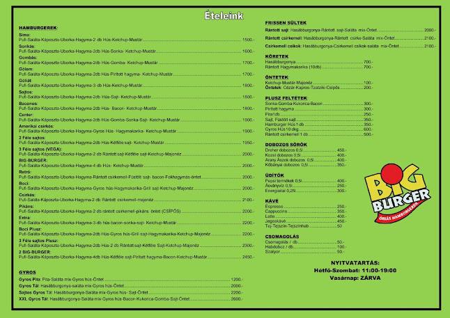 Big Burger - Tiszaújváros