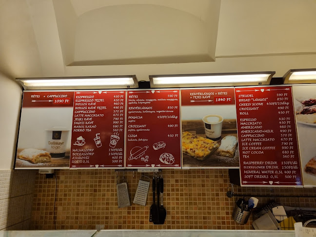 Budavári Rétesvár - Vendéglátás