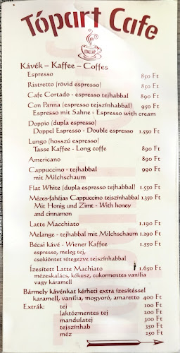 Opinii despre Tópart Café în Tapolca - Vendéglátás