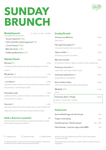 Paletta Bisztró Budapest - Vendéglátás