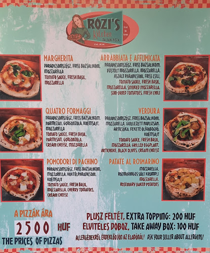 Rozi's Kitchen Vegetáriánus és vegán pizzéria - Vendéglátás