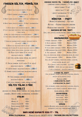 Gólya Étterem&Pizzastart