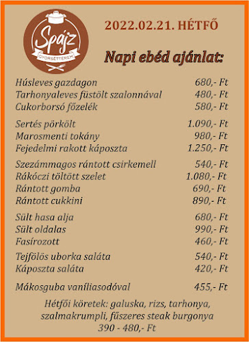 Spájz Gyorsétterem - Pécs