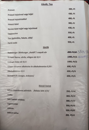 Opinii despre Bükk-Makk Étterem în Felsőtárkány - Vendéglátás