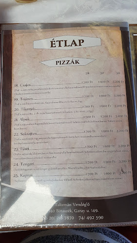 Talizmán Vendéglő - Bátaszék