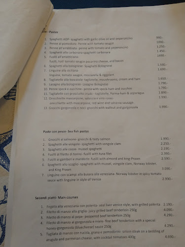 Trattoria da Matteo - Vendéglátás