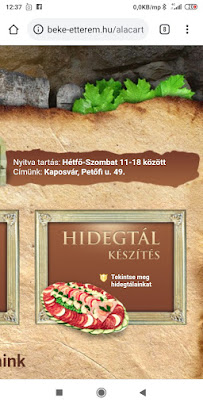 Opinii despre Béke Étterem és Söröző în Kaposvár - Vendéglátás