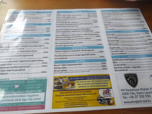 Comentarii opinii despre Hekk Terasz Vác