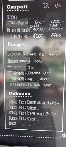 Lia Büfé - Vendéglátás