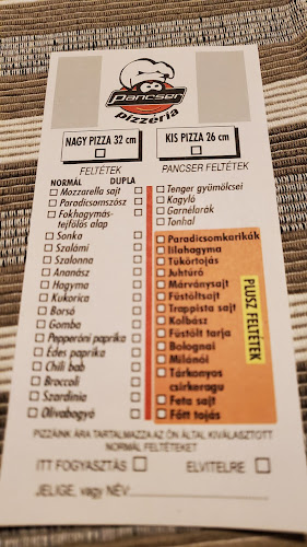 Pancser Pizza és Étterem