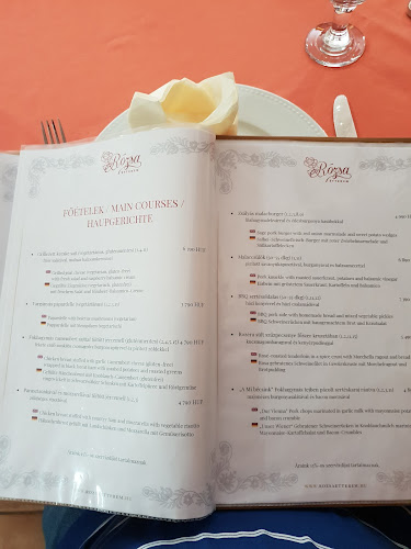 Rózsa Étterem - Vendéglátás