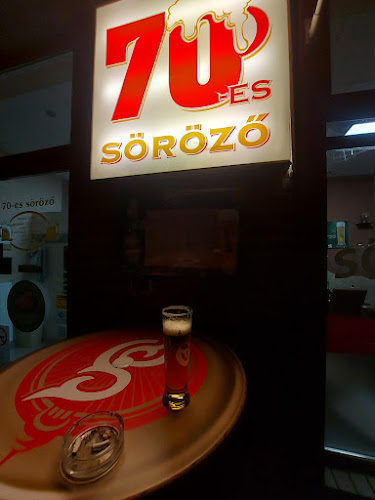 70-es söröző - Vendéglátás