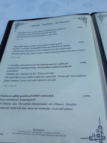 Opinii despre János Pince Étterem în Balatonberény - Vendéglátás