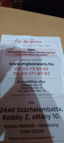 MgKeewan's Burger & Gyros